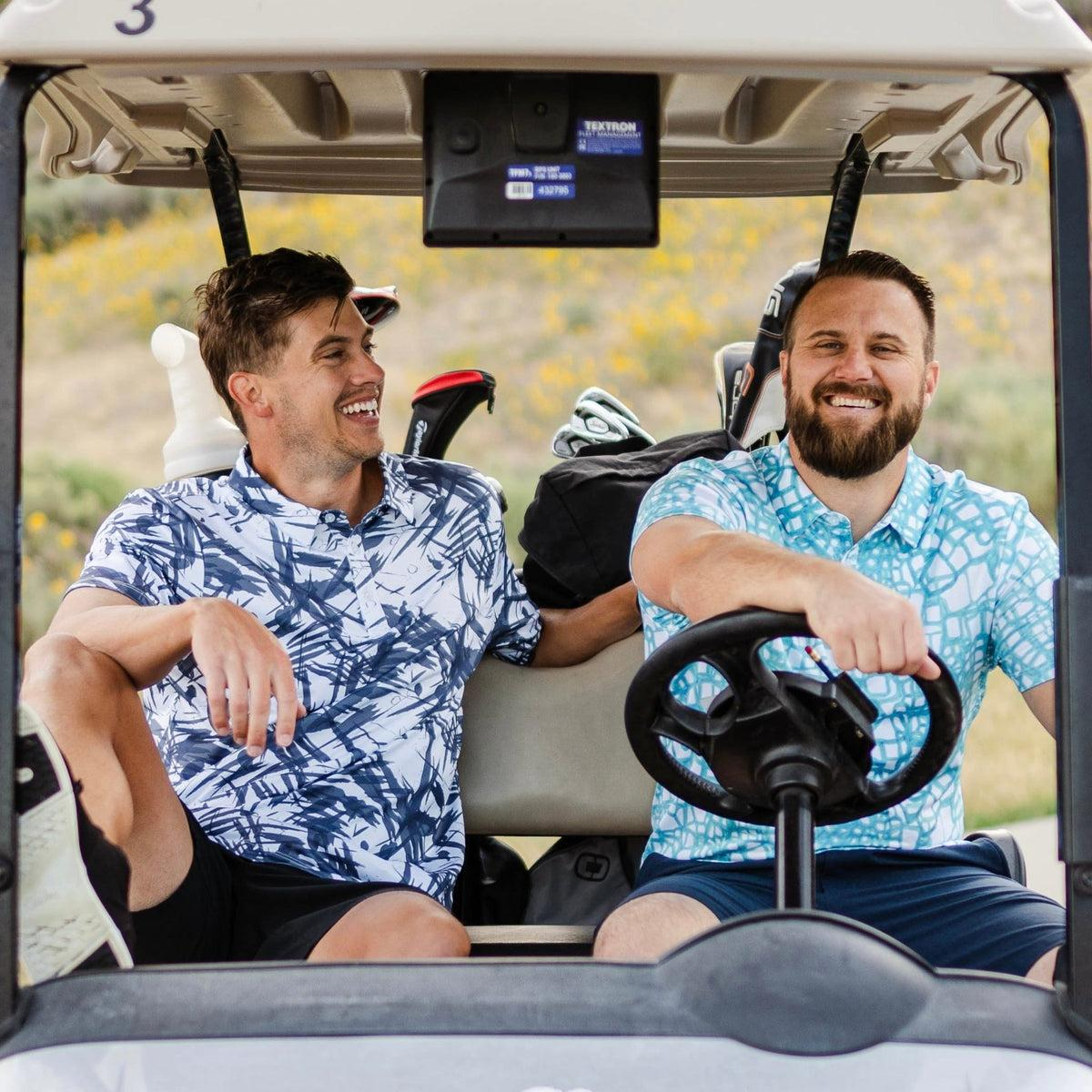 Clubborne golf apparel on the course
